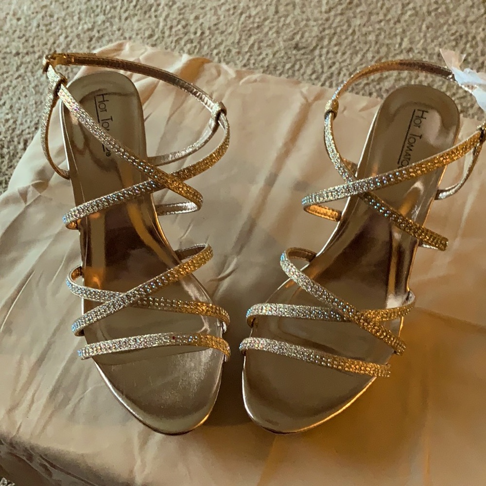 3”Heels Gold